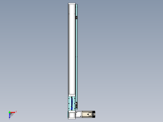 欧规系列-LB6A-L130-S750-BL-ZP40-C3俯视缩略图