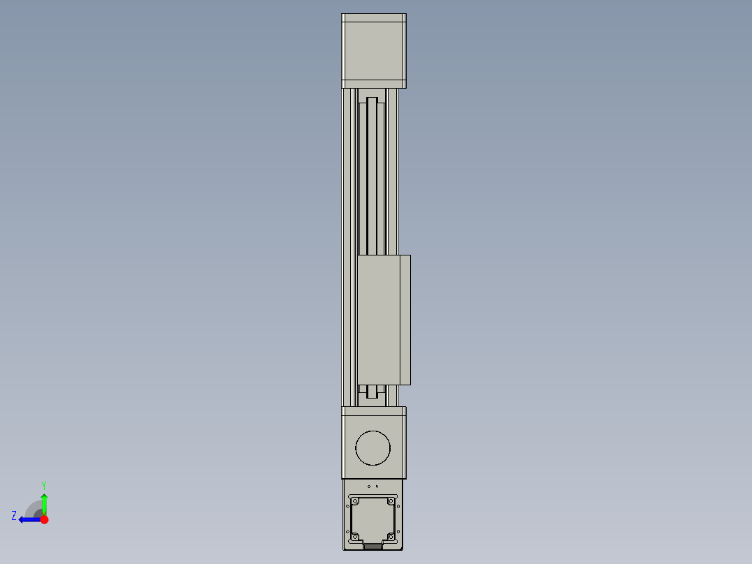 欧规系列-GB8-L96-S200-BL-P40-MS3右视图