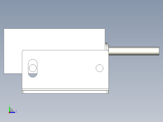 基恩士LX-132T_kc图纸模型左视缩略图