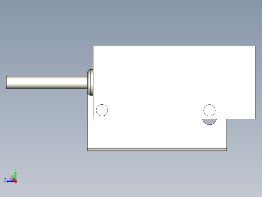 基恩士LX-132T_kc图纸模型右视缩略图