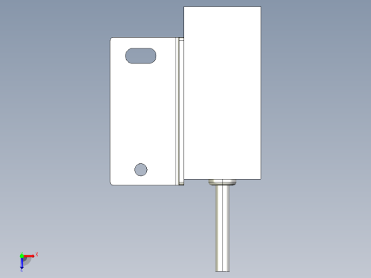 基恩士LX-132T_kc图纸模型俯视缩略图