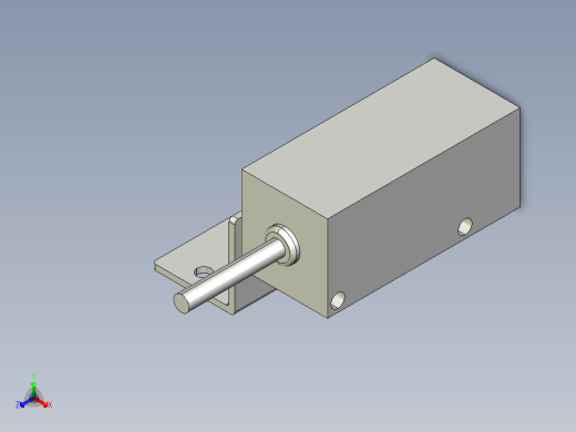 基恩士LX-132T_kc图纸模型正等轴测缩略图