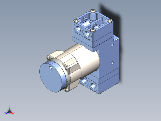 LTC-IIS 微型膜片泵（液体），最高达 1.5 LPM 自由流量 (2)系列图纸正等轴测缩略图