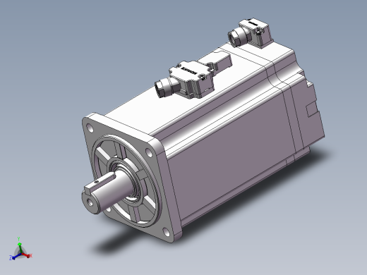 汇川伺服电机-MS1H1-75B30CB-(A)334Z（750W绝对值低惯量带抱闸）