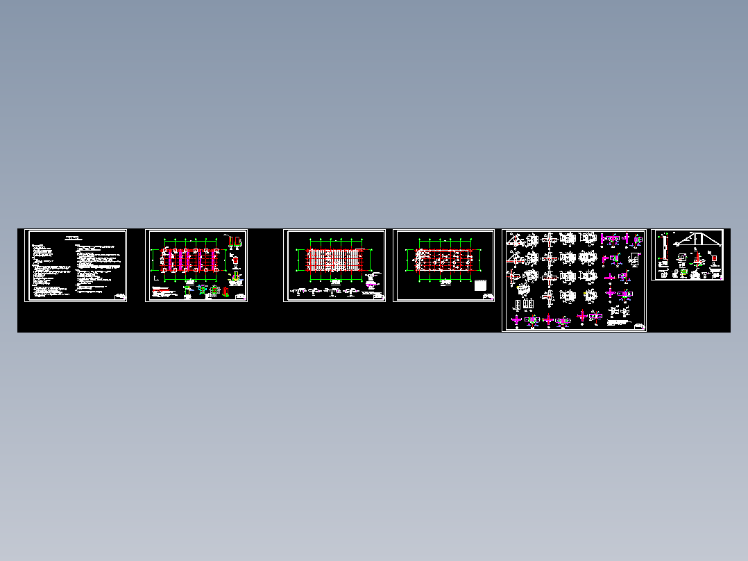 某厂房结构改造加夹层（钢结构）