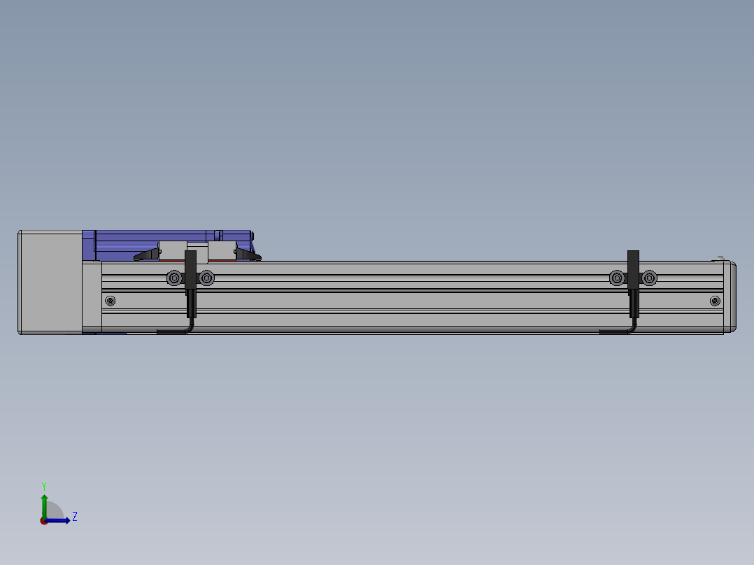 精密模组MY50-T10-250-BR-P20B-C4-C左视图