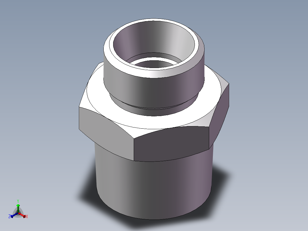 英制锥管螺纹直接头、1CT-18-08SP