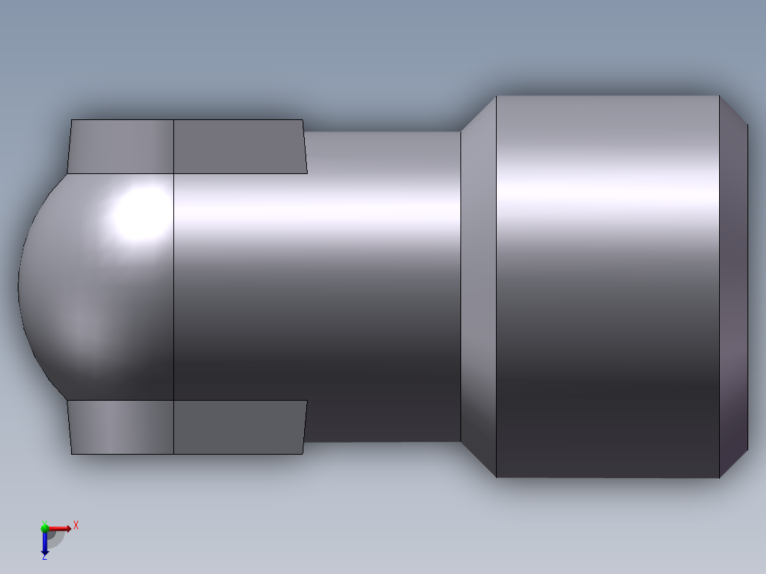 90度焊接接头、1DW9-16-08俯视图
