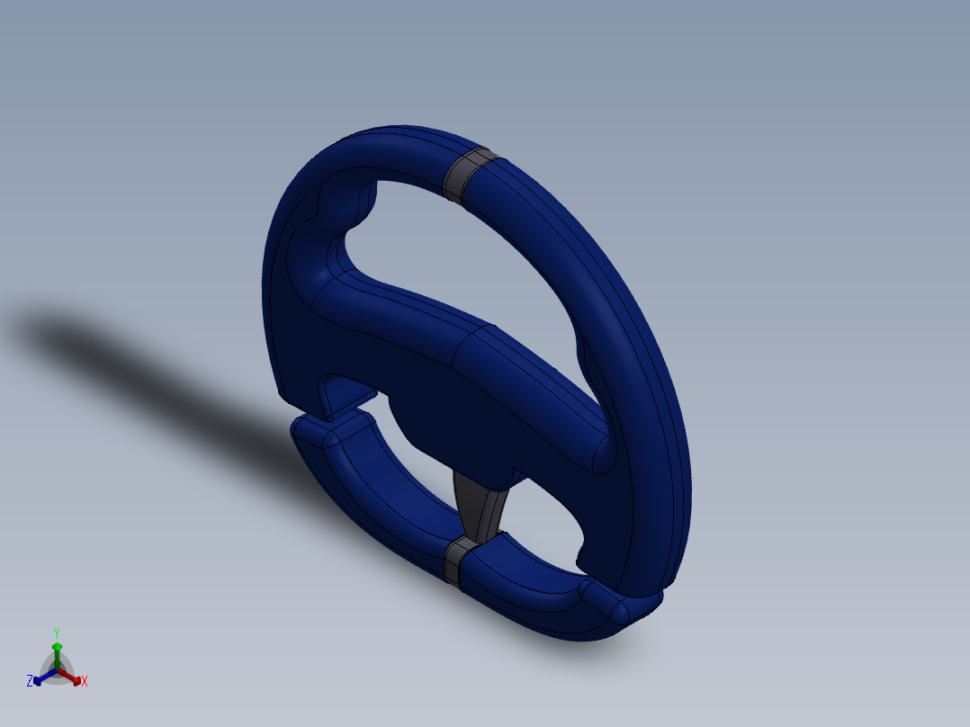 方向盘(32)正等轴测图