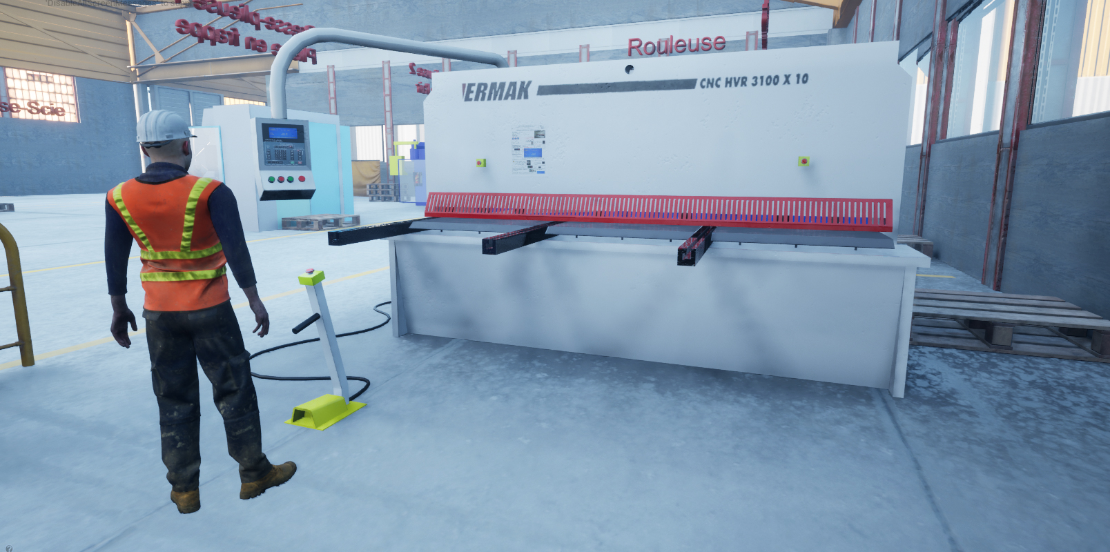 A3004100-剪板机 割台 ERMAK 3100x10