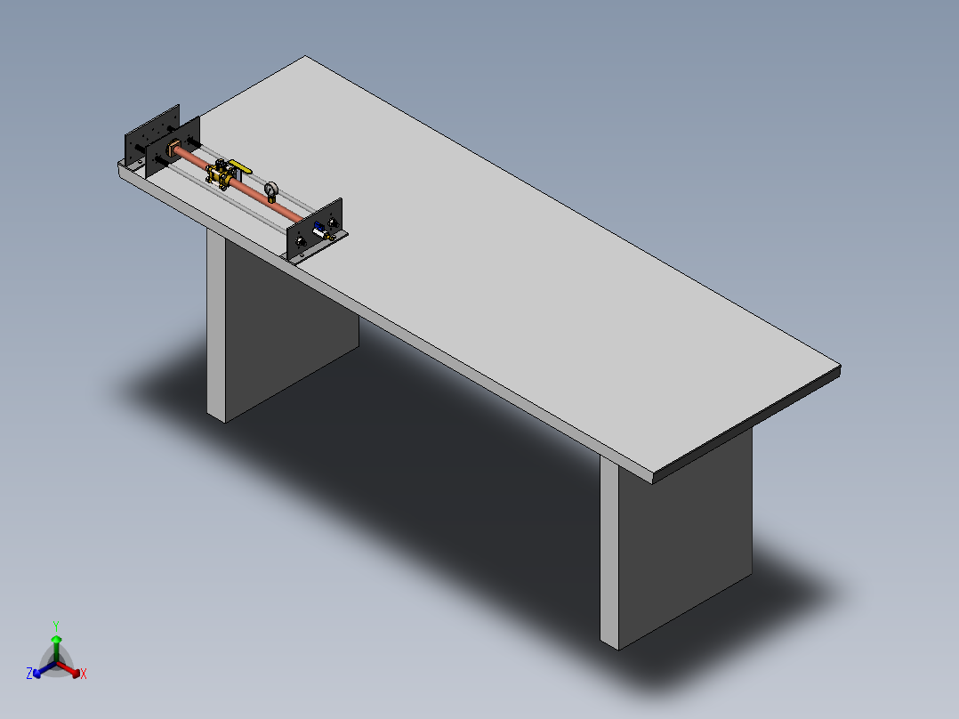 A2004475-SOV 压缩测试设备正等轴测图