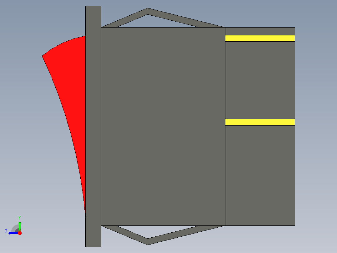 KCD4船型开关右视图