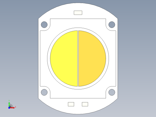 双色COB LED 100W前视缩略图