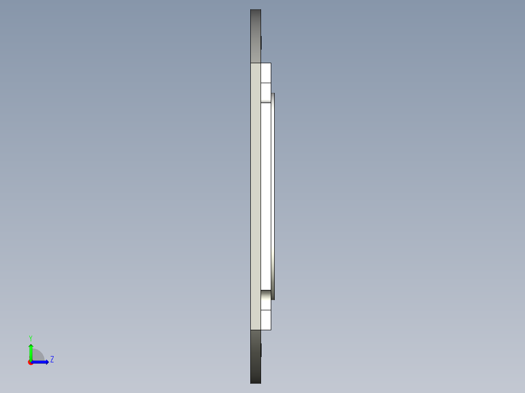 双色COB LED 100W左视图