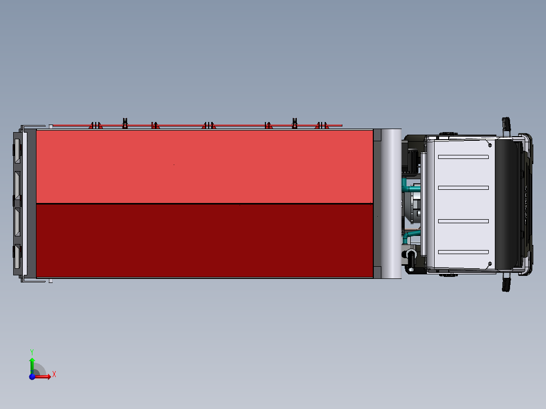 斯堪尼亚卡车 P420前视图