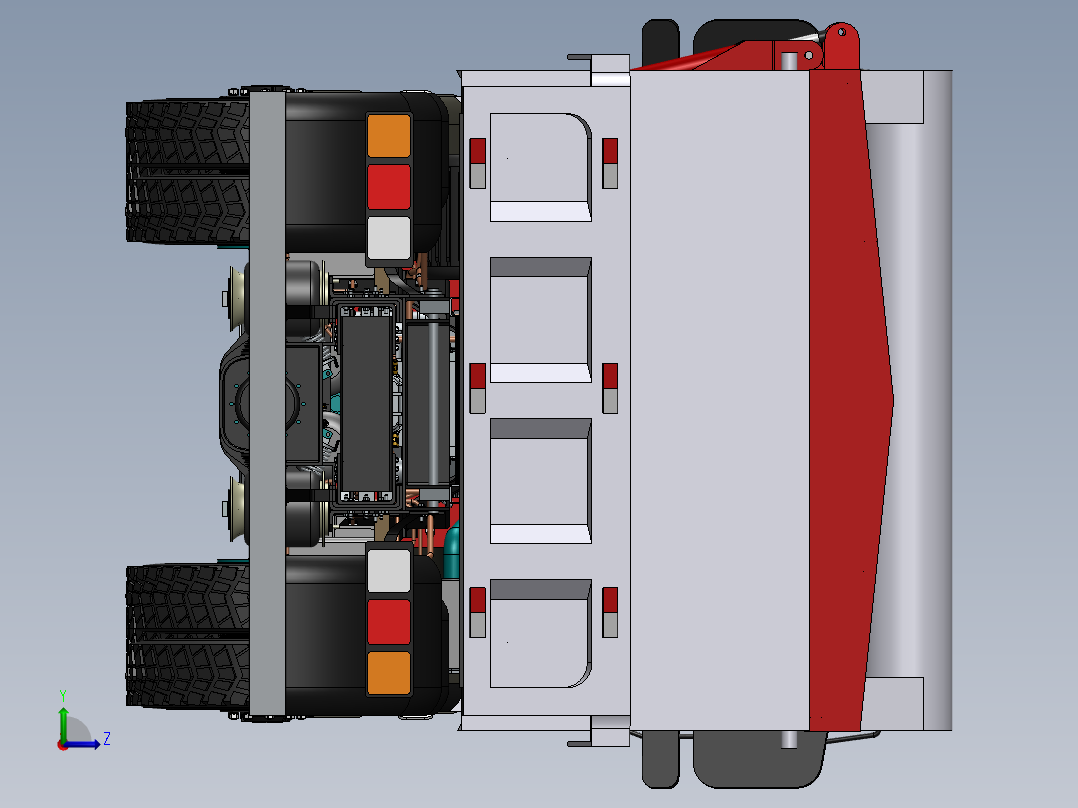 斯堪尼亚卡车 P420左视图