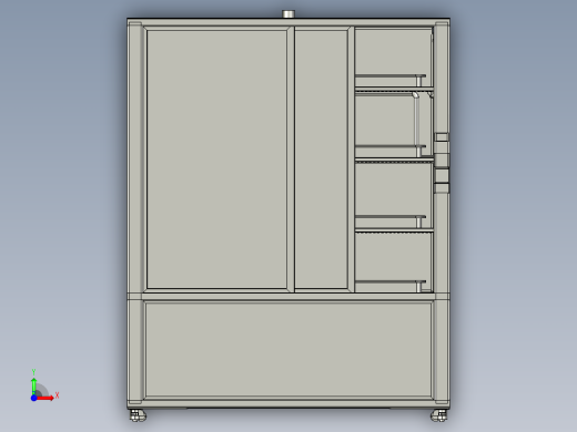 植物喷雾式无土栽培设备前视缩略图