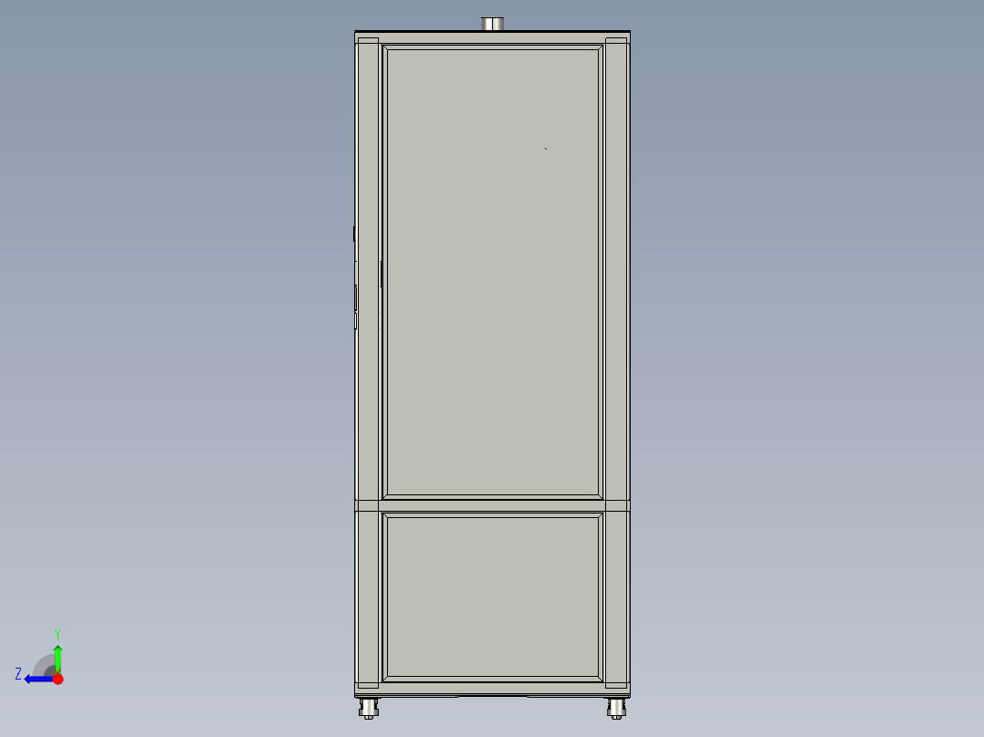 植物喷雾式无土栽培设备右视图