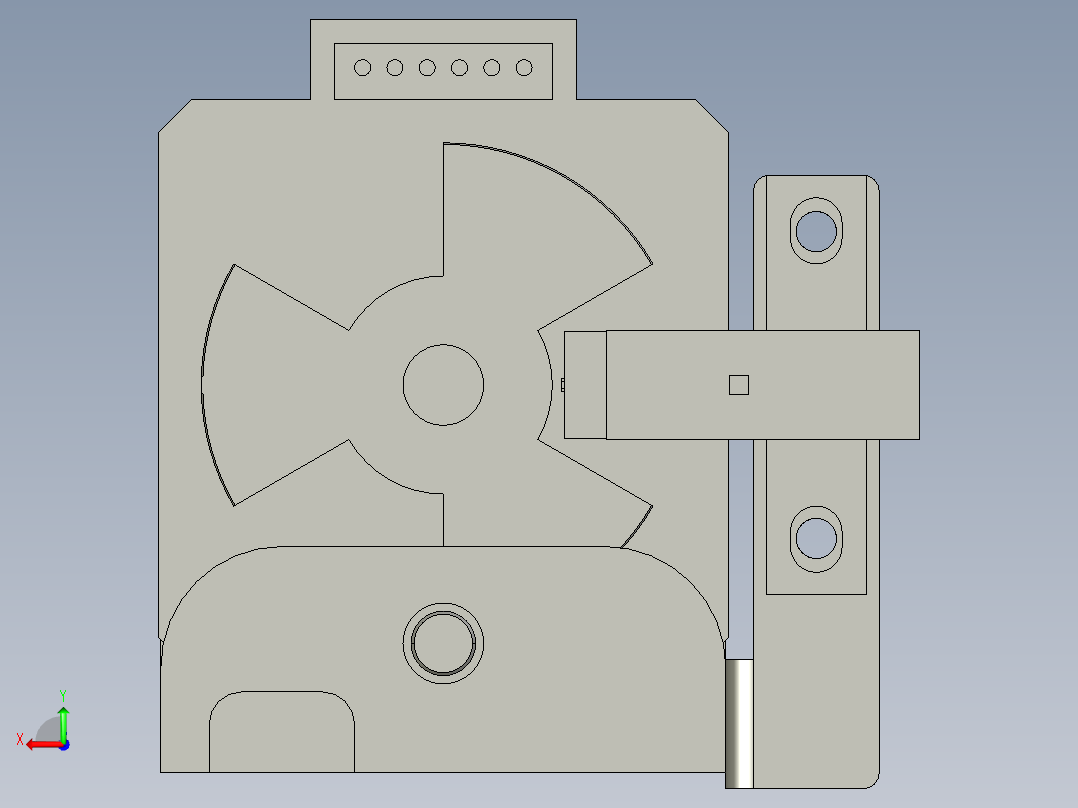 0529吸料模组后视图