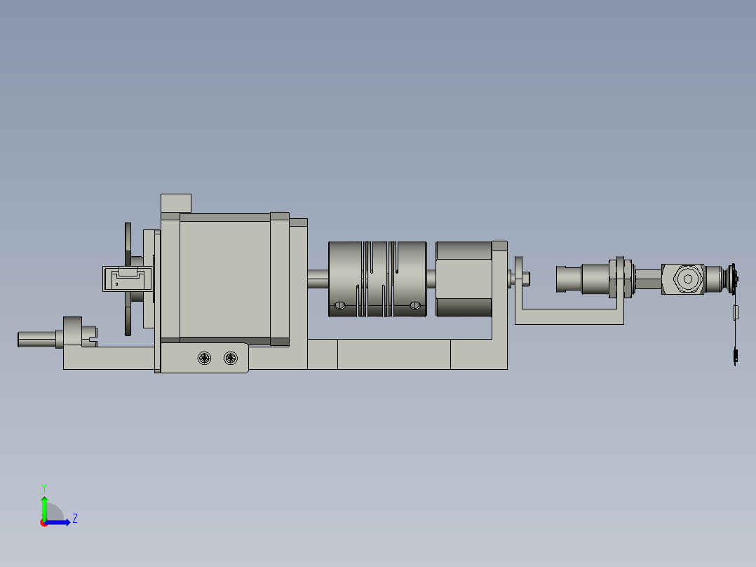 0529吸料模组左视图
