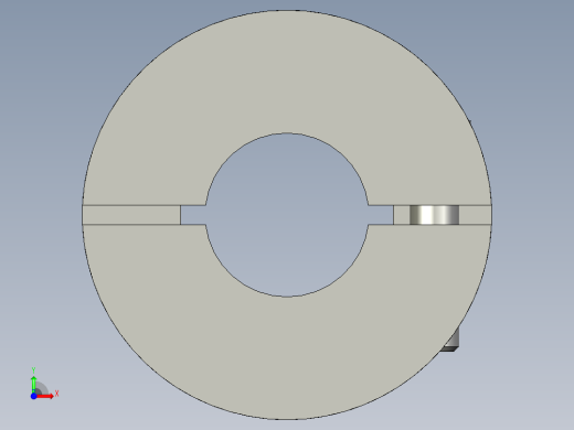 联轴器怡合达DEC11-D25-d10-e11_0305前视缩略图