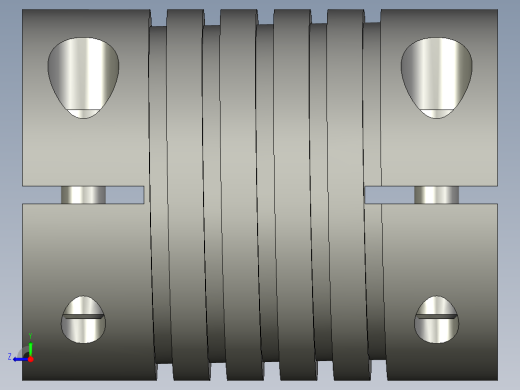 联轴器怡合达DEC11-D25-d10-e11_0305右视缩略图