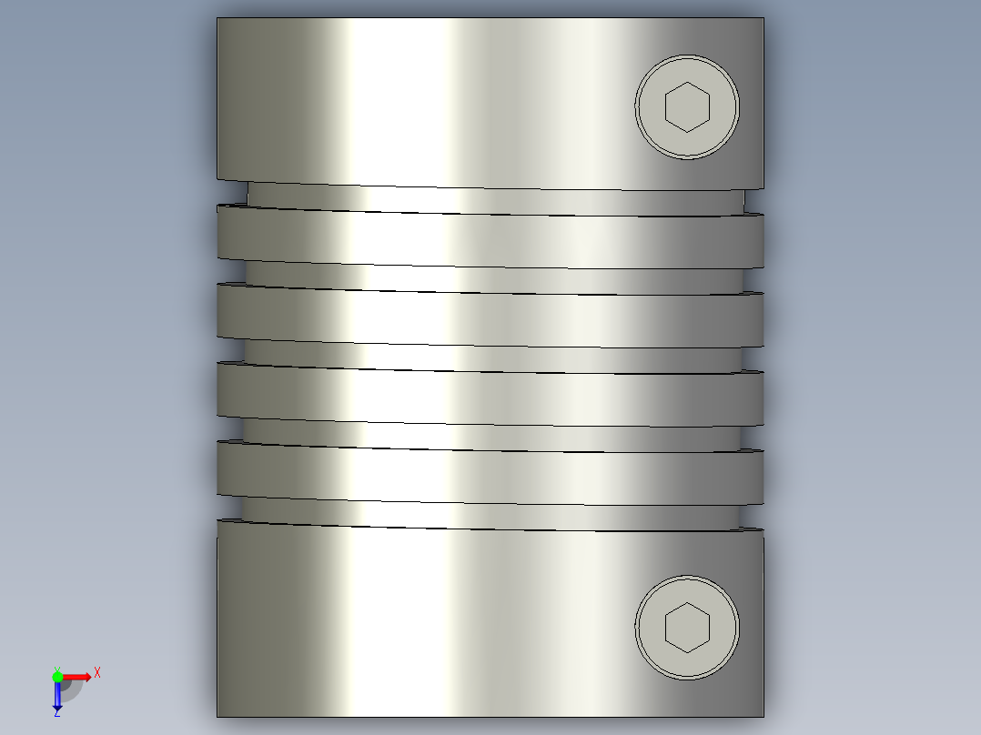 联轴器怡合达DEC11-D25-d10-e11_0305俯视图