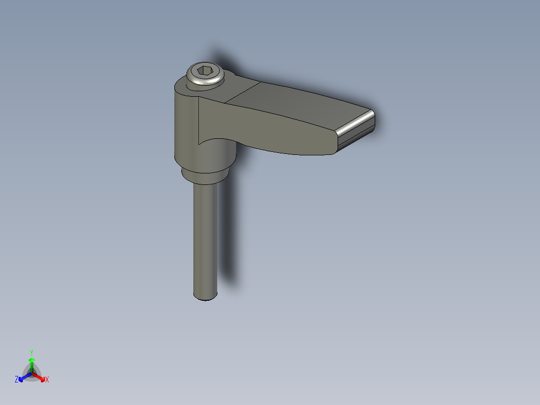 CG--把手--CLDM5-32-B正等轴测图