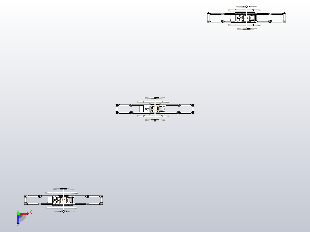 3杆平件隔离器3-SX-420来自Alstom俯视图
