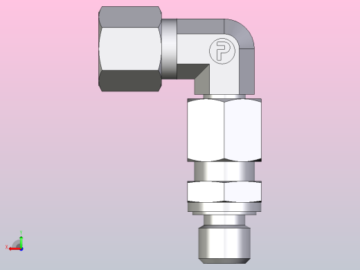 组装式可调旋转弯头EW08ZLMEDCF后视缩略图