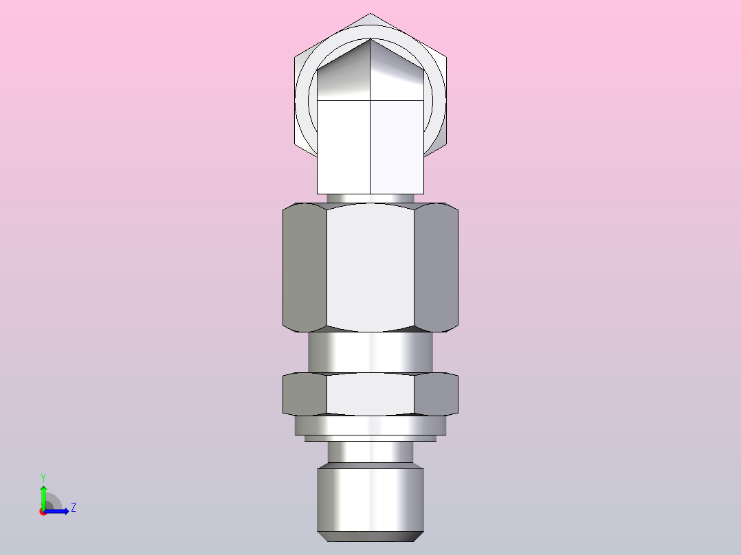 组装式可调旋转弯头EW08ZLMEDCF左视图