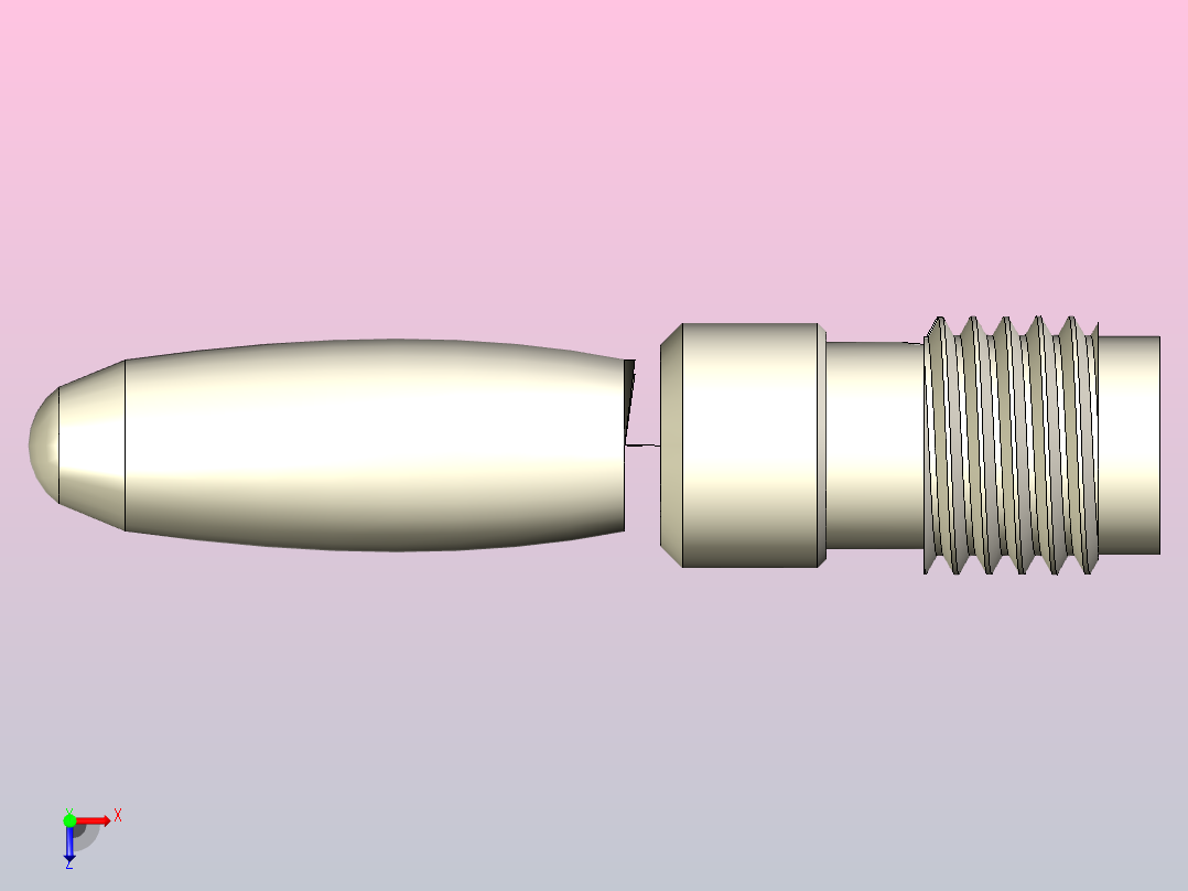 香蕉插头俯视图