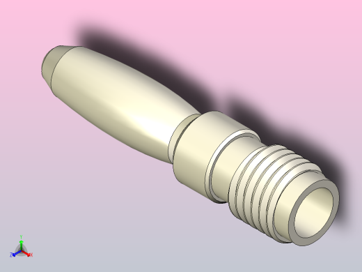 香蕉插头正等轴测缩略图