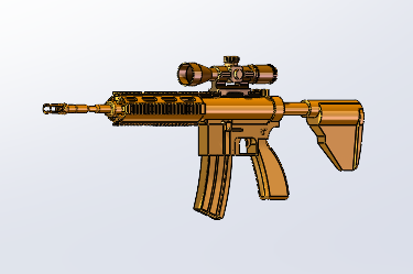 m416三维模型缩略图