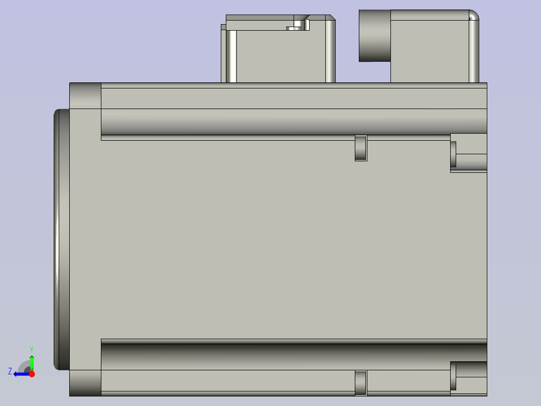 塑胶PPR管弯头包装生产线设备设计-SGMAV型-2001000W-电机_1_02step-V1右视图
