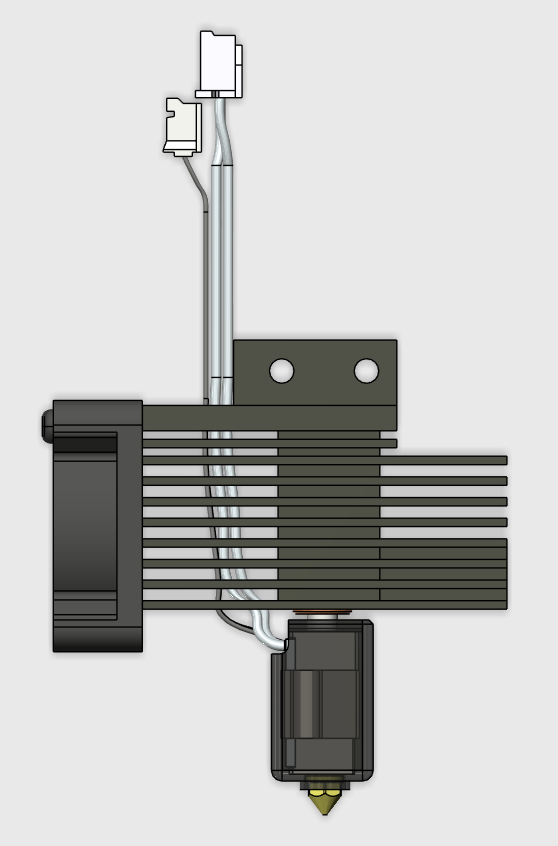 Artillery x4 pro 3D打印机加热端