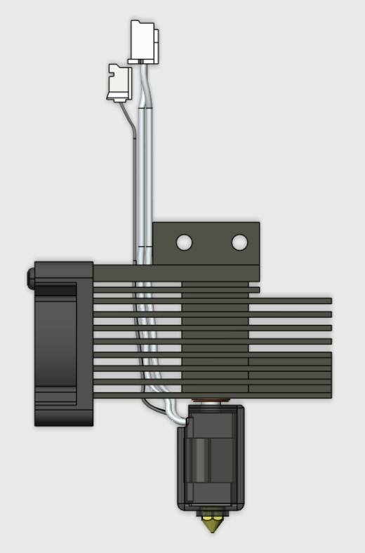 Artillery x4 pro 3D打印机加热端缩略图