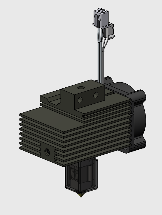 Artillery x4 pro 3D打印机加热端