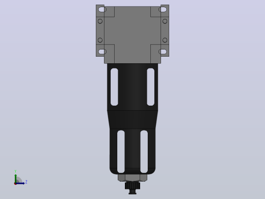 MAFF系列过滤器[MAFF5000-08-标准]左视缩略图
