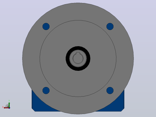 RF17ZP斜齿轮减速机RF17-5.76-M1-P71-Φ120后视缩略图