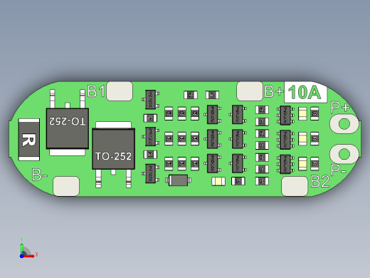 3S 10A 电池管理系统（BMS）前视缩略图