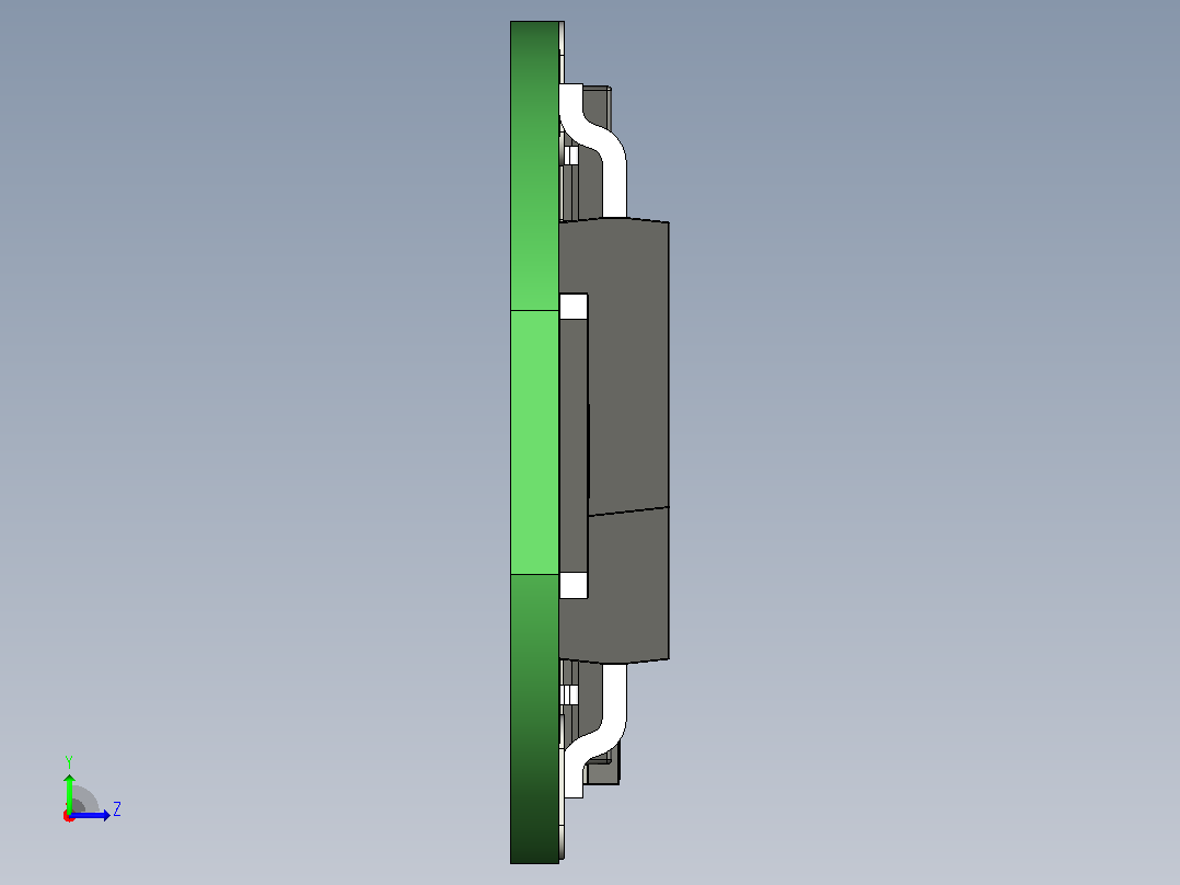 3S 10A 电池管理系统（BMS）左视图
