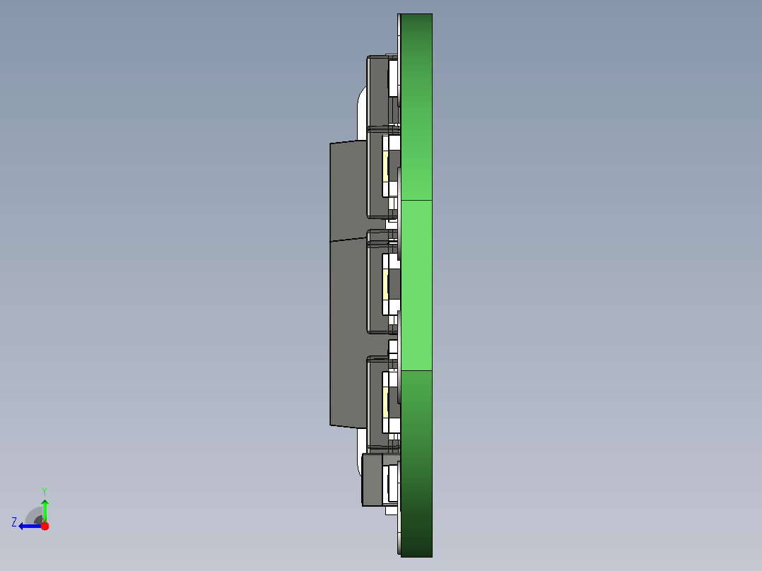 3S 10A 电池管理系统（BMS）右视图