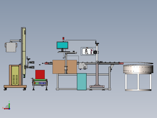 瓶盖打码分拣机sw18可编辑后视缩略图