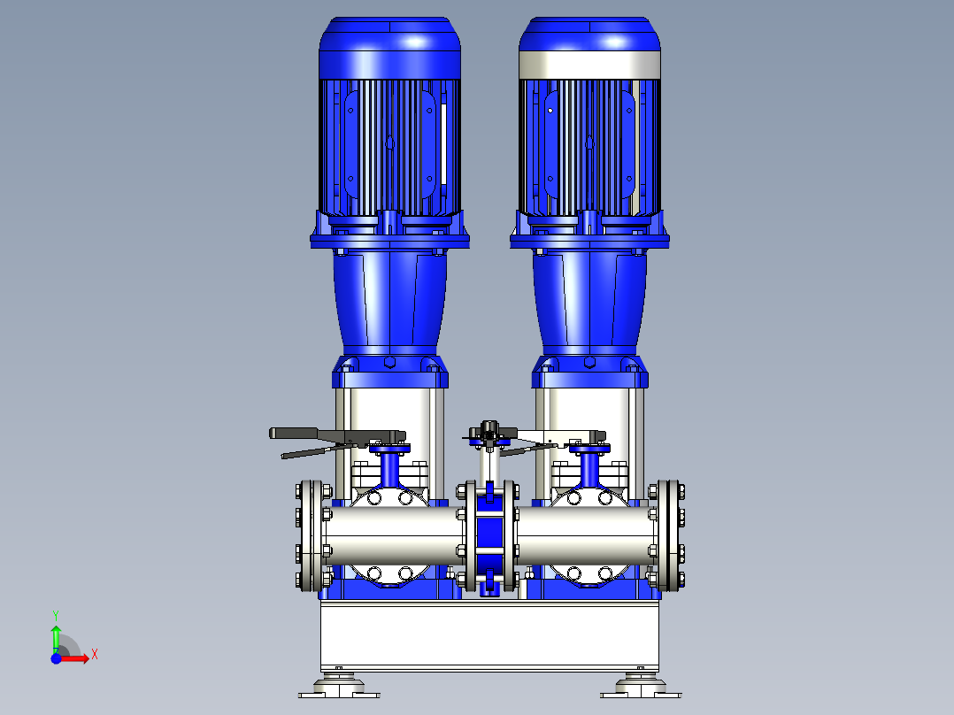 气压给水设备前视图