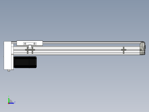 Toyo东佑达直线模组-ETH14-500-BM-400W左视缩略图