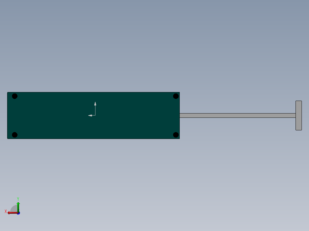 穿剑式捆扎机后视图
