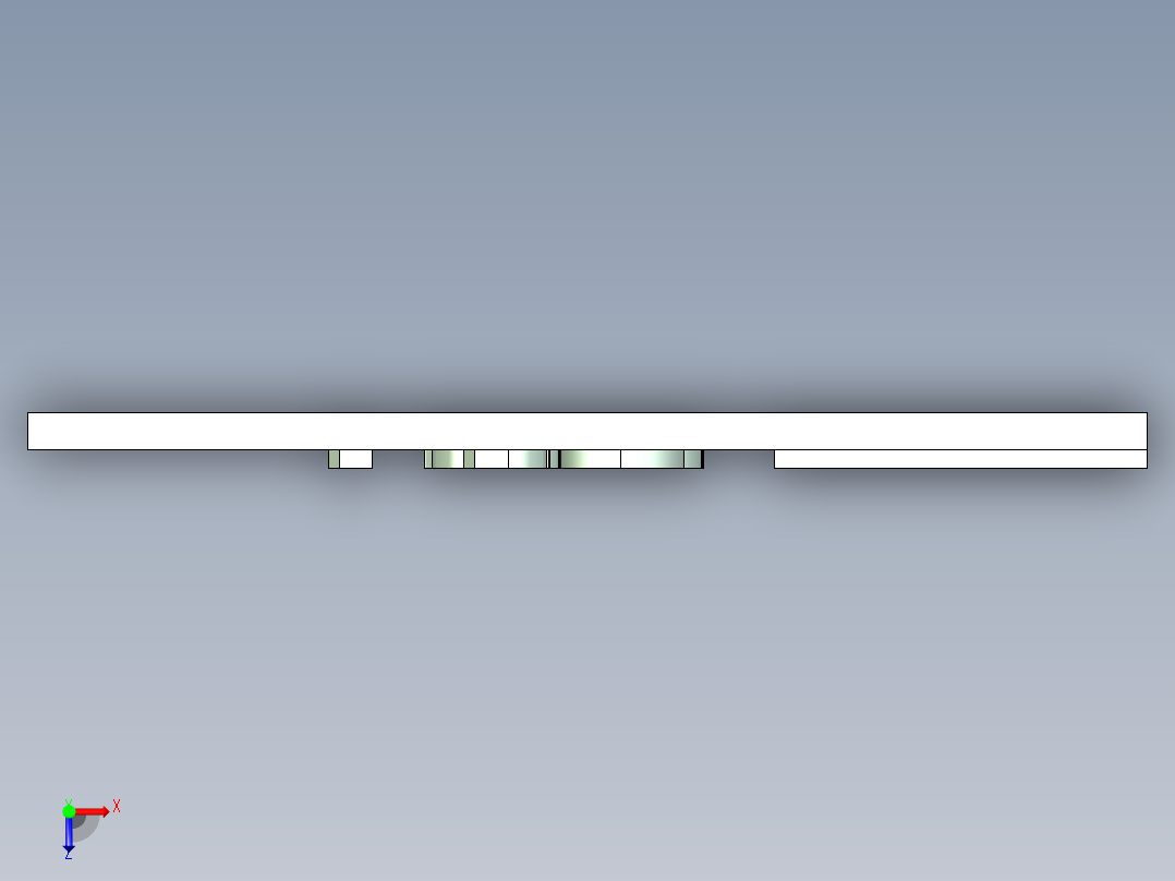 立式铣床3D图纸非标自动化设备3D图纸3D模型俯视图