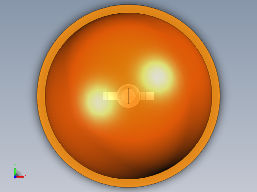 LED_Round_Orange_D10.0mm前视缩略图