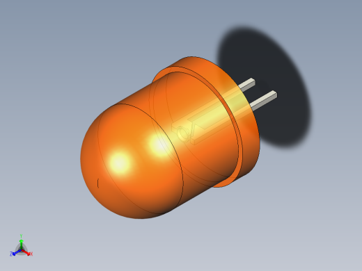 LED_Round_Orange_D10.0mm正等轴测缩略图